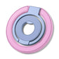 Pink and blue circular phone ring holder