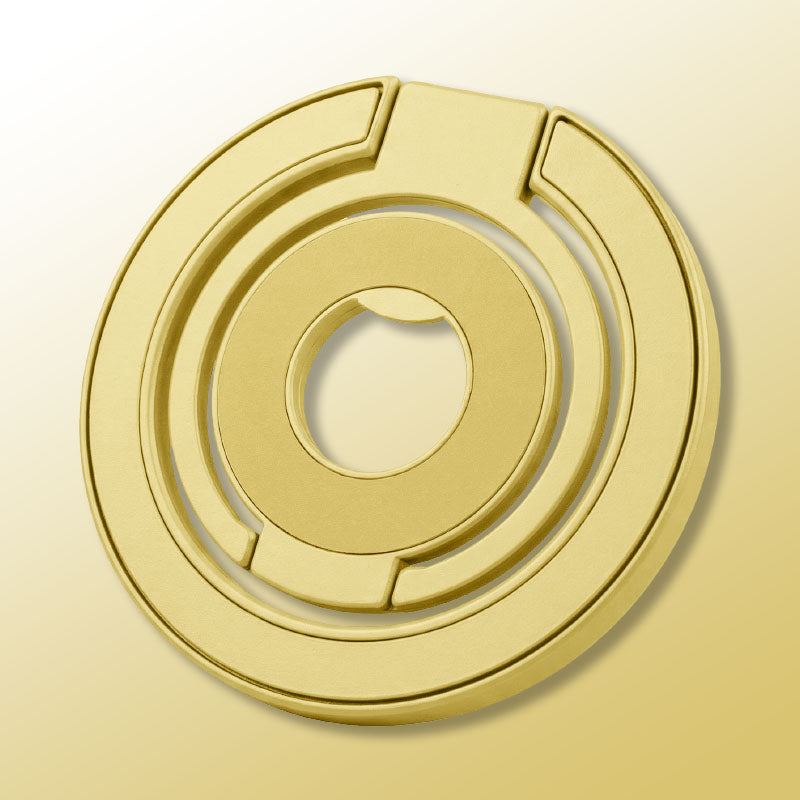 Gold magnetic phone ring holder