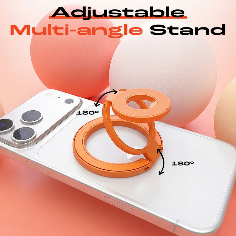 Adjustable multi-angle magnetic phone stand