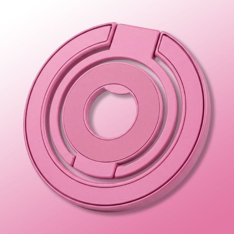 Pink magnetic phone ring holder