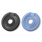 Black and blue circular phone ring holders
