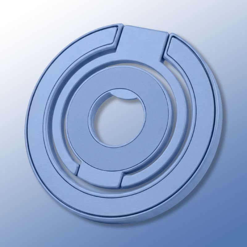 Pastel blue magnetic phone ring stand