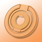 Orange magnetic phone ring holder