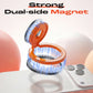 Dual-side magnetic phone ring holder diagram