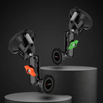 Two ChubbyCable magnetic car phone mounts