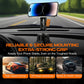 Secure magnetic phone holder for bumpy roads and driving