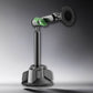 Desktop phone stand with suction cup base and extension arm