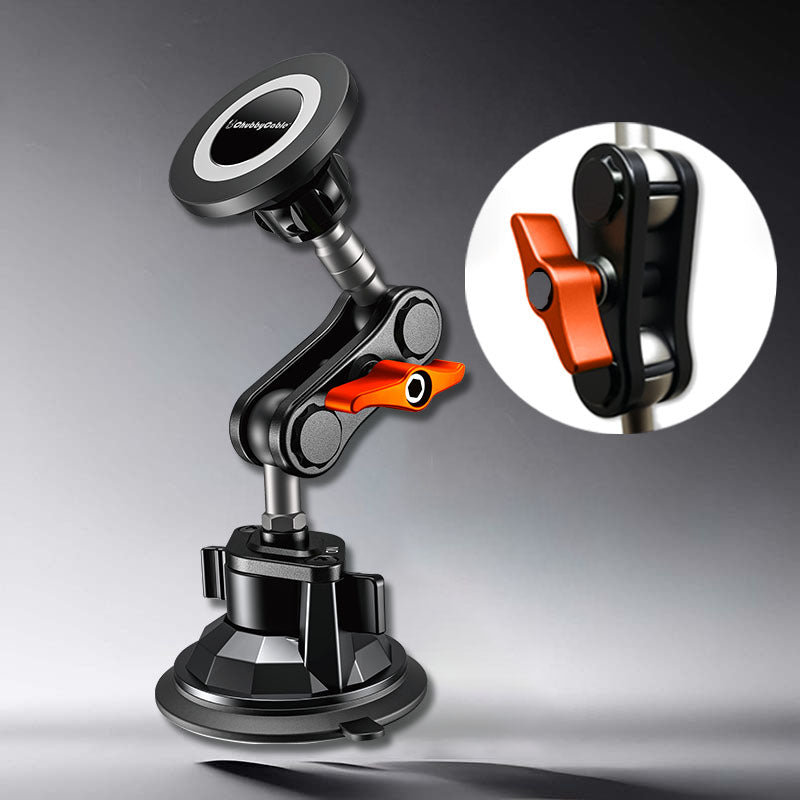ChubbyCable magnetic suction cup phone mount for car