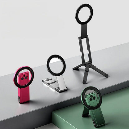 Multiple colored foldable magnetic phone stands