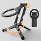 Foldable magnetic phone tripod in black