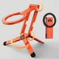 Foldable magnetic phone tripod in orange