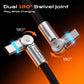 Chubby MagRotateX – 240W Magnetic Easy-Pack Cable with 180° Rotating Connectors