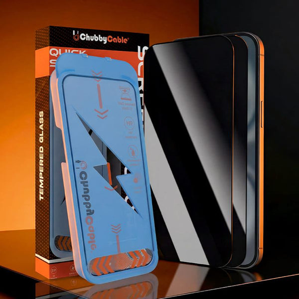 ChubbyShield Ultra - 360° Privacy Screen Protector with Ultra-easy Install Box