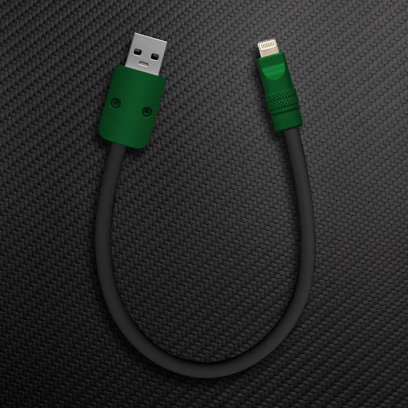 "Color Block Chubby" 240w Painted Power Bank Friendly Cable