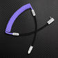 "Color-Blocked Chubby" 2-In-1 90° Elbow Spring Silicone Braided Cable