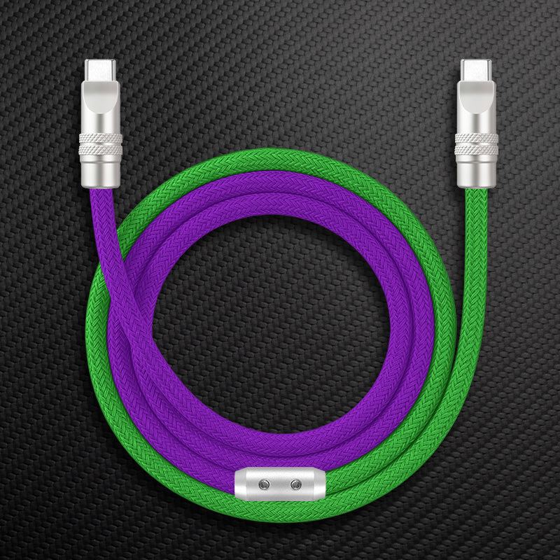 "Color-blocking Chubby" Charge Cable