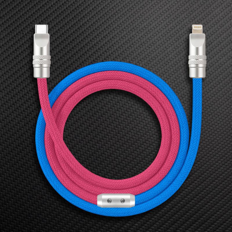 "Color-blocking Chubby" Charge Cable