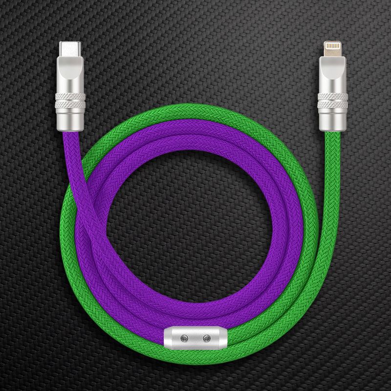 "Color-blocking Chubby" Charge Cable