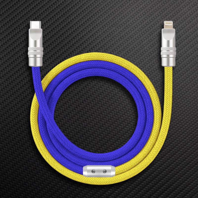 "Color-blocking Chubby" Charge Cable