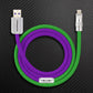"Color-blocking Chubby" Charge Cable