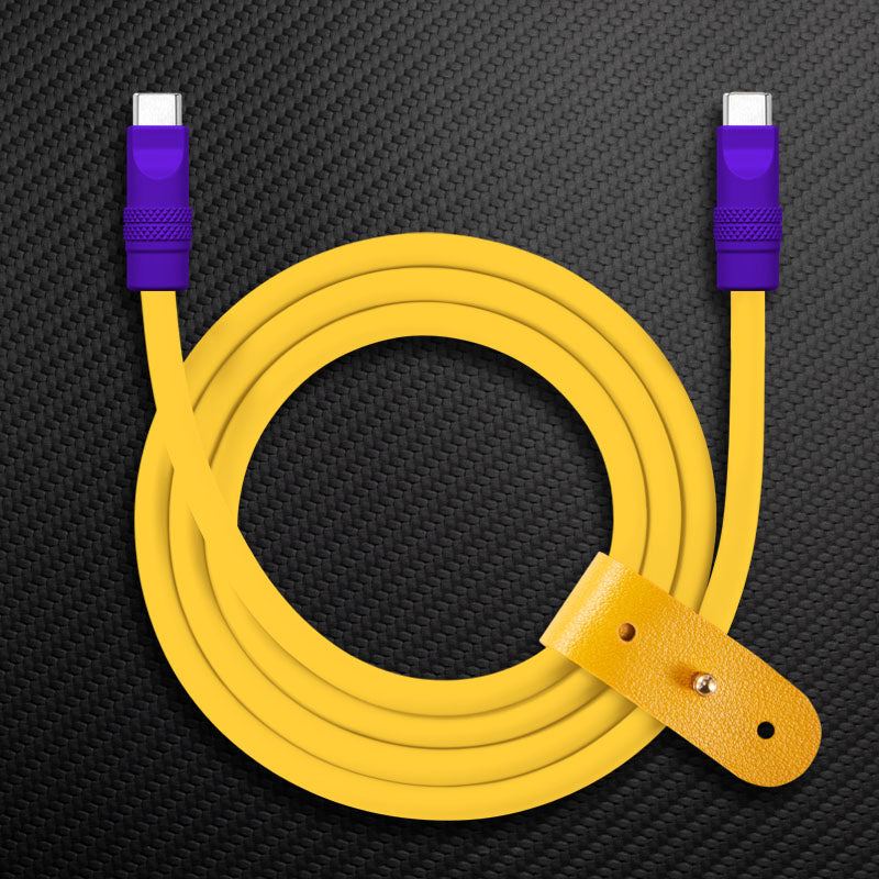 "ColorBlock Chubby" 240W Painted Fast Charging Cable