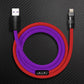 "ColorWeave Chubby" Vibrant Dual-Tone 240W Fast Charge Cable