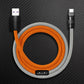 "ColorWeave Chubby" Vibrant Dual-Tone 240W Fast Charge Cable