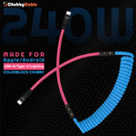 "Colorblock Chubby" New Spring Charge Cable