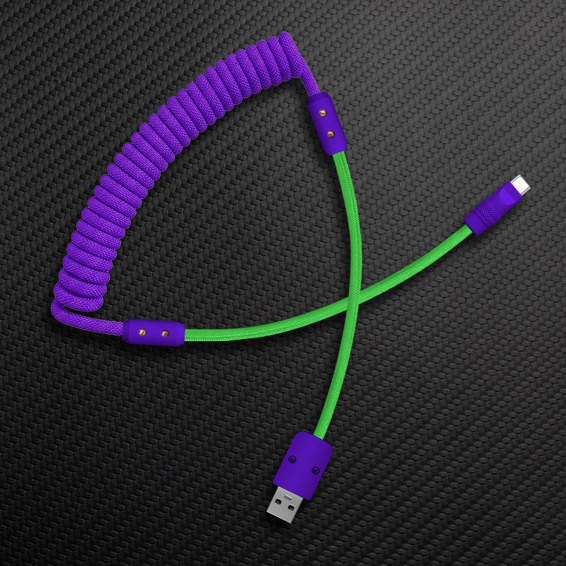 "Colorblock Chubby" New Spring Charge Cable