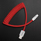 "Curly Chubby" Retractable Fast Charging Cable