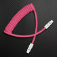 "Curly Chubby" Retractable Fast Charging Cable