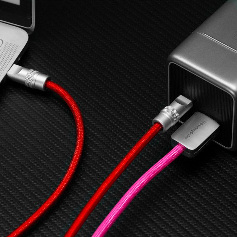 "Curly Chubby" Retractable Fast Charging Cable
