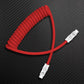 "Curly Chubby" Retractable Fast Charging Cable