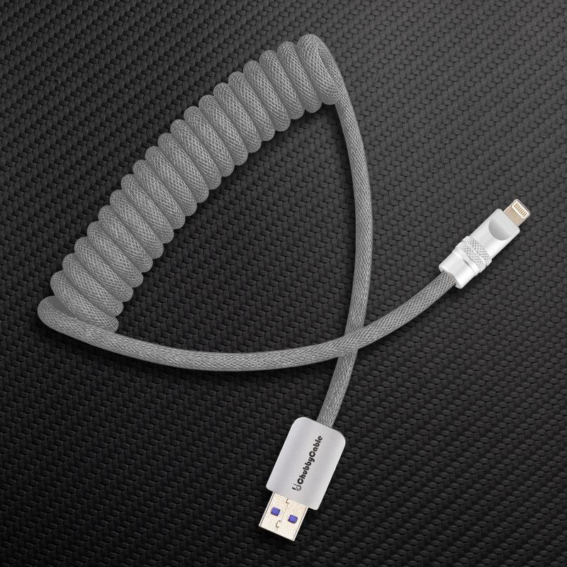 "Curly Chubby" Retractable Fast Charging Cable