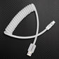 "Curly Chubby" Retractable Fast Charging Cable