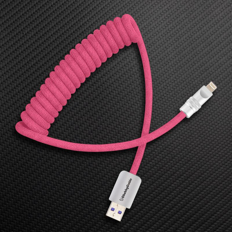 "Curly Chubby" Retractable Fast Charging Cable