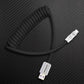 "Curly Chubby" Retractable Fast Charging Cable