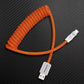 "Curly Chubby" Retractable Fast Charging Cable