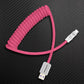 "Curly Chubby" Retractable Fast Charging Cable