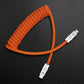"Curly Chubby" Retractable Fast Charging Cable