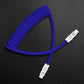 "Curly Chubby" Retractable Fast Charging Cable