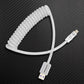 "Curly Chubby" Retractable Fast Charging Cable