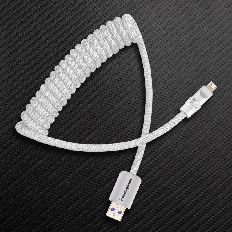 "Curly Chubby" Retractable Fast Charging Cable