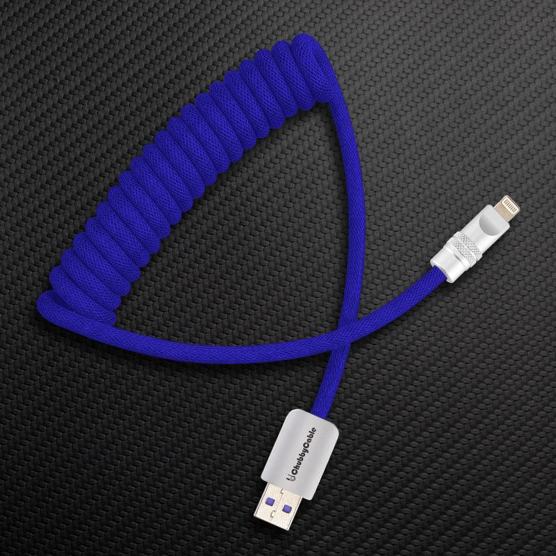 "Curly Chubby" Retractable Fast Charging Cable