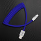 "Curly Chubby" Retractable Fast Charging Cable