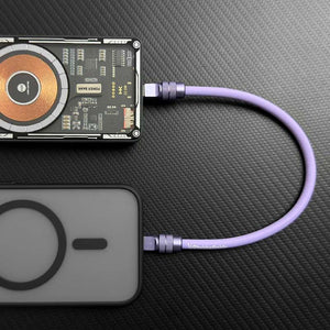 "Cute Anodized" Power Bank Friendly Cable C+Lightning