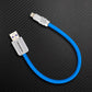 ChubbyCable USB-A to Lightning blue charging cable
