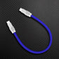 Blue USB-C to USB-C charging cable