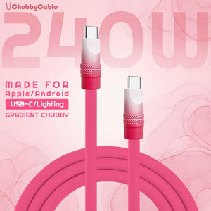 "Gradient Chubby" 240W Gradient Dopamine Charging Cable
