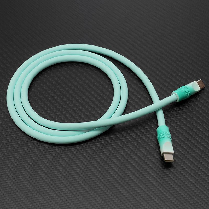 "Gradient Chubby" 240W Gradient Dopamine Charging Cable